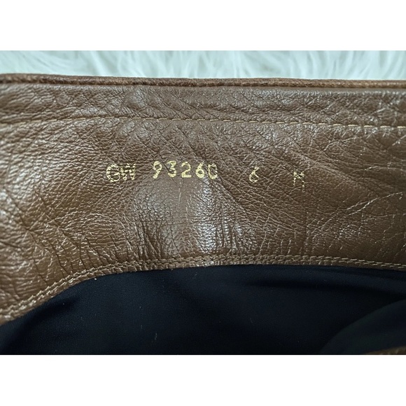 Stuart Weitzman Brown Leather Tall Knee High Riding Flat Boots Women's US Size 6 - Picture 9 of 15